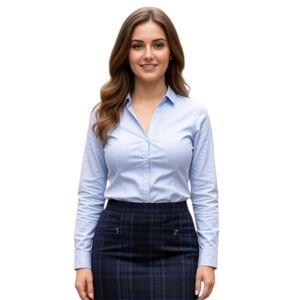 H&M Fitted Button Down Blouse